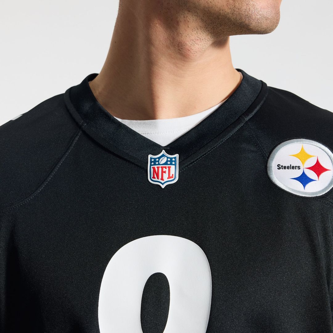 Pittsburgh Steelers Aaron Rodgers Nike White Game Jersey product image 15, provided for visual reference and product detail