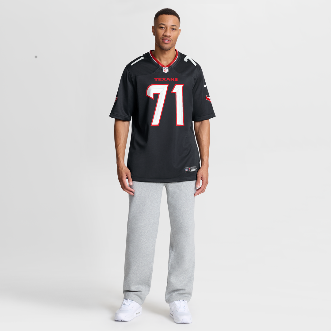 Houston Texans Braden Smith Nike Navy Team Game Jersey product image 4, provided for visual reference and product detail