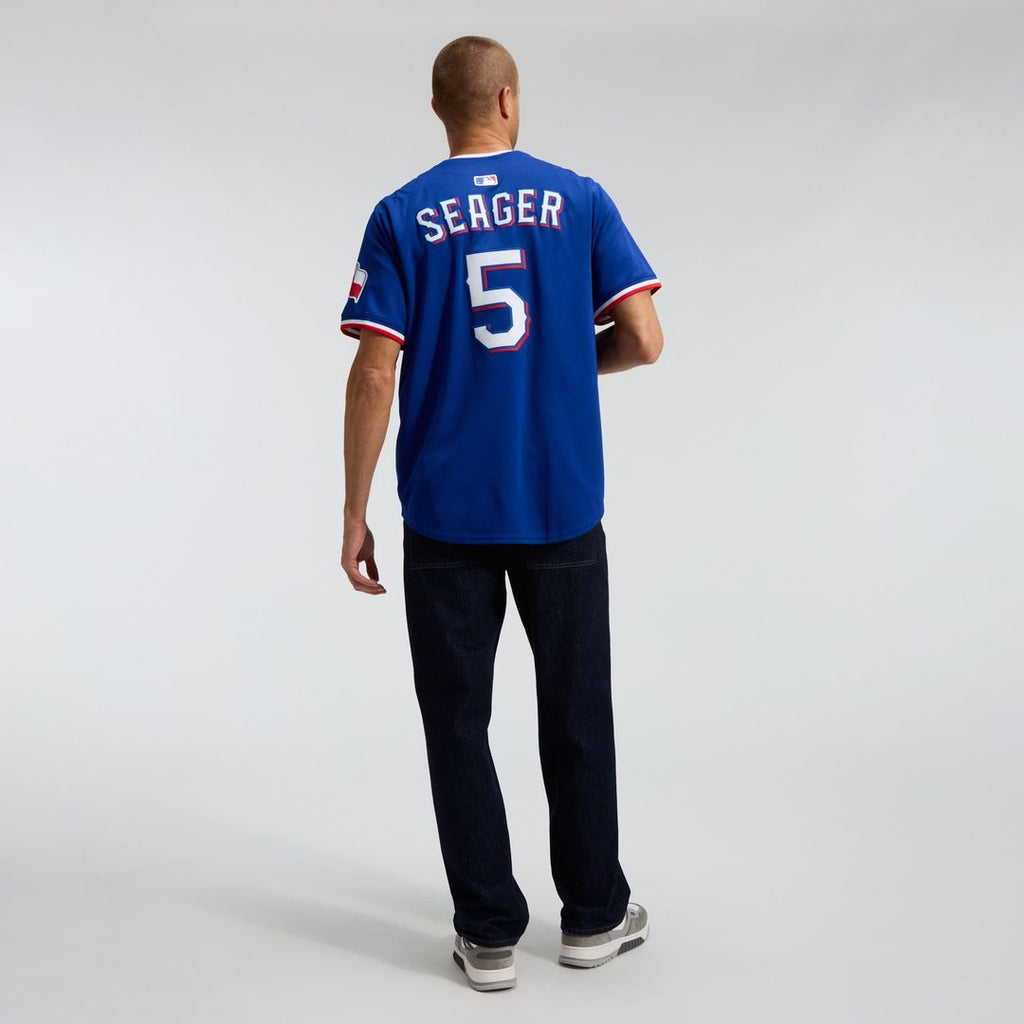 Texas Rangers Corey Seager Nike Royal Alternate 2 Limited Jersey product image 5, provided for visual reference and product