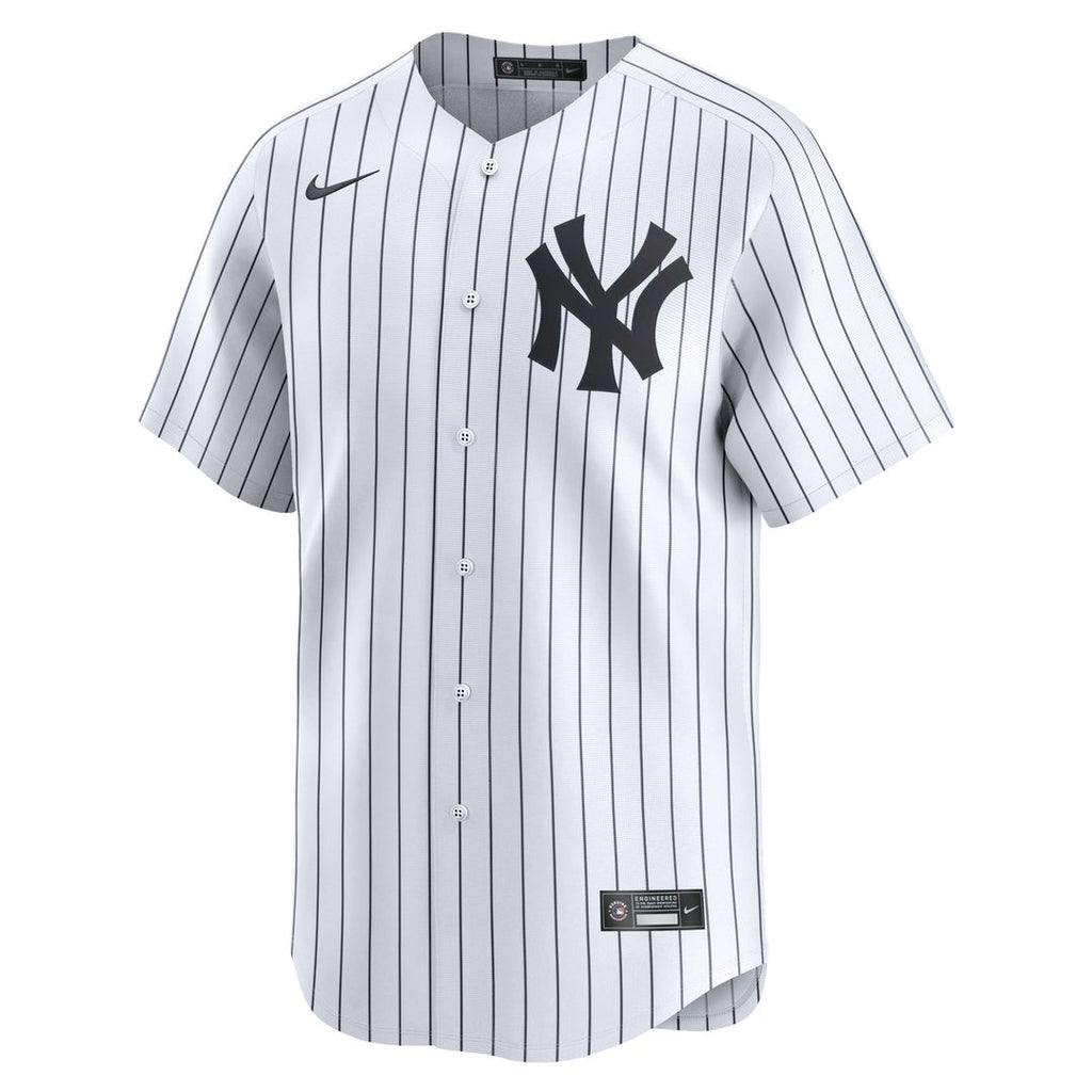 New York Yankees Giancarlo Stanton Nike White Home Limited Player Jersey product image 2, provided for visual reference and