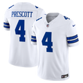 Dallas Cowboys Dak Prescott Nike White Vapor F.U.S.E. Stitched Limited Jersey product image 1, provided for visual reference