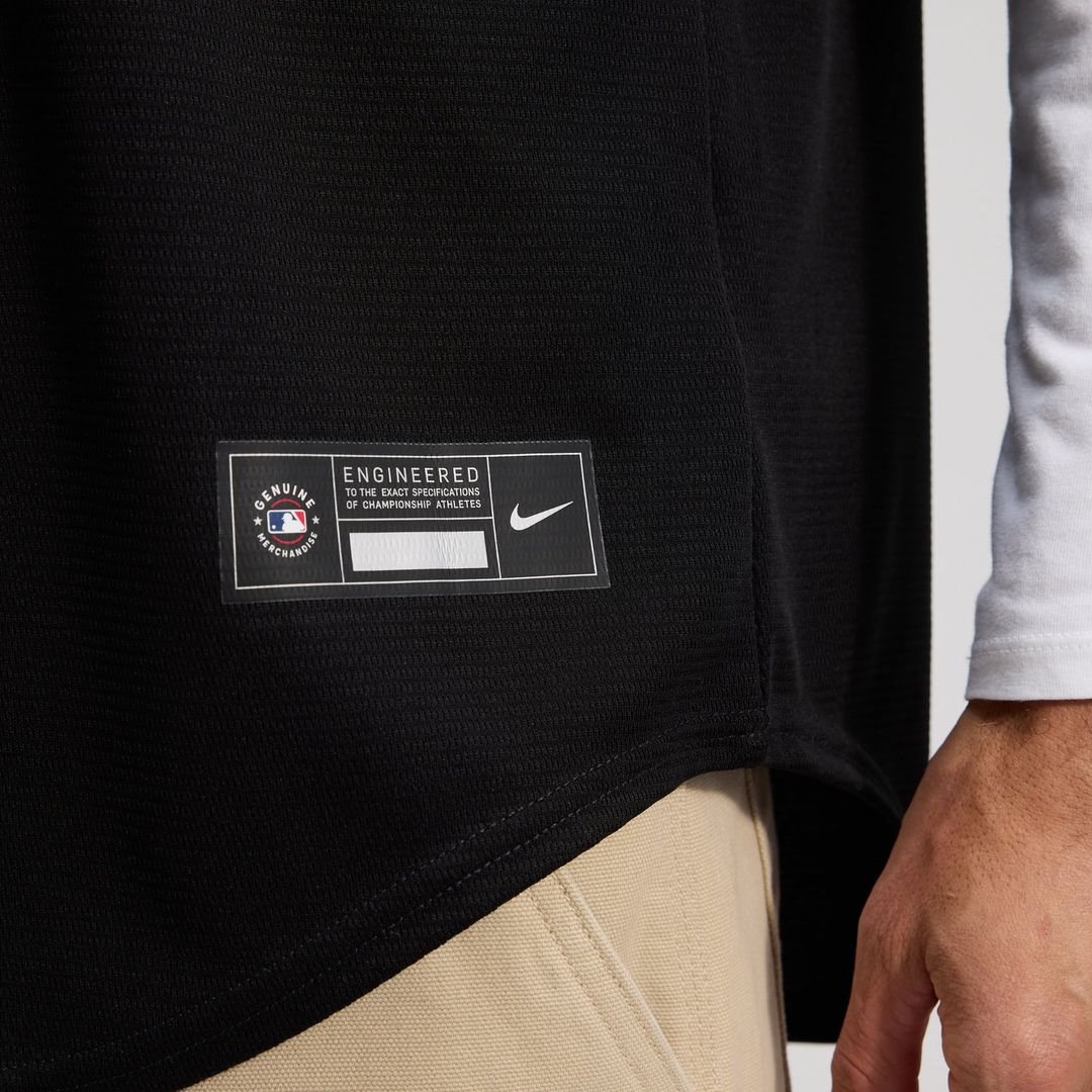 Chicago White Sox Nike Black Alternate Replica Team Jersey product image 16, provided for visual reference and product