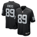 Las Vegas Raiders Brock Bowers Nike Black Player Game Jersey product image 1, provided for visual reference and product