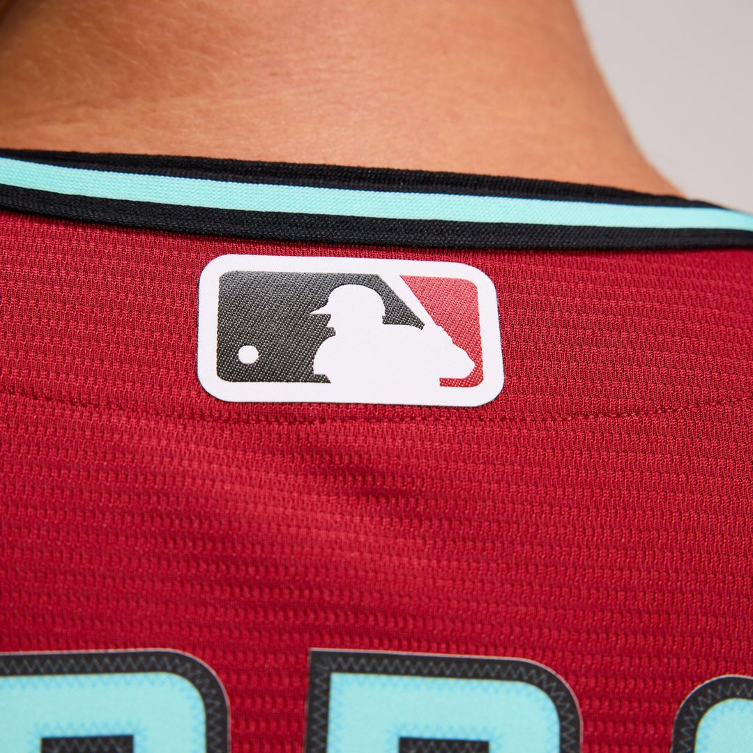 Arizona Diamondbacks Corbin Carroll Nike Crimson Alternate 2 Replica Jersey product image 25, provided for visual reference
