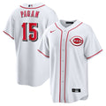 Cincinnati Reds Emilio Pagán Nike White Home Replica Jersey product image 1, provided for visual reference and product