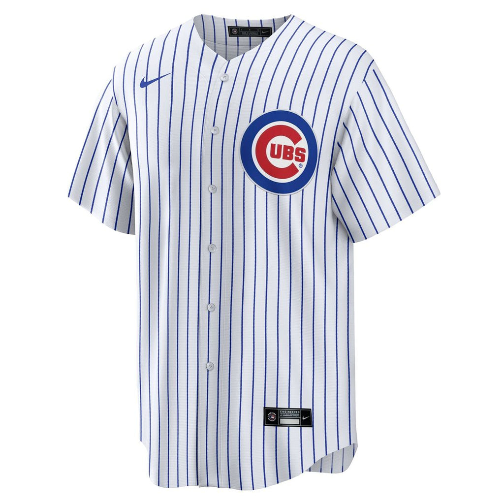 Chicago Cubs Pete Crow-Armstrong Nike White Home Replica Jersey product image 2, provided for visual reference and product