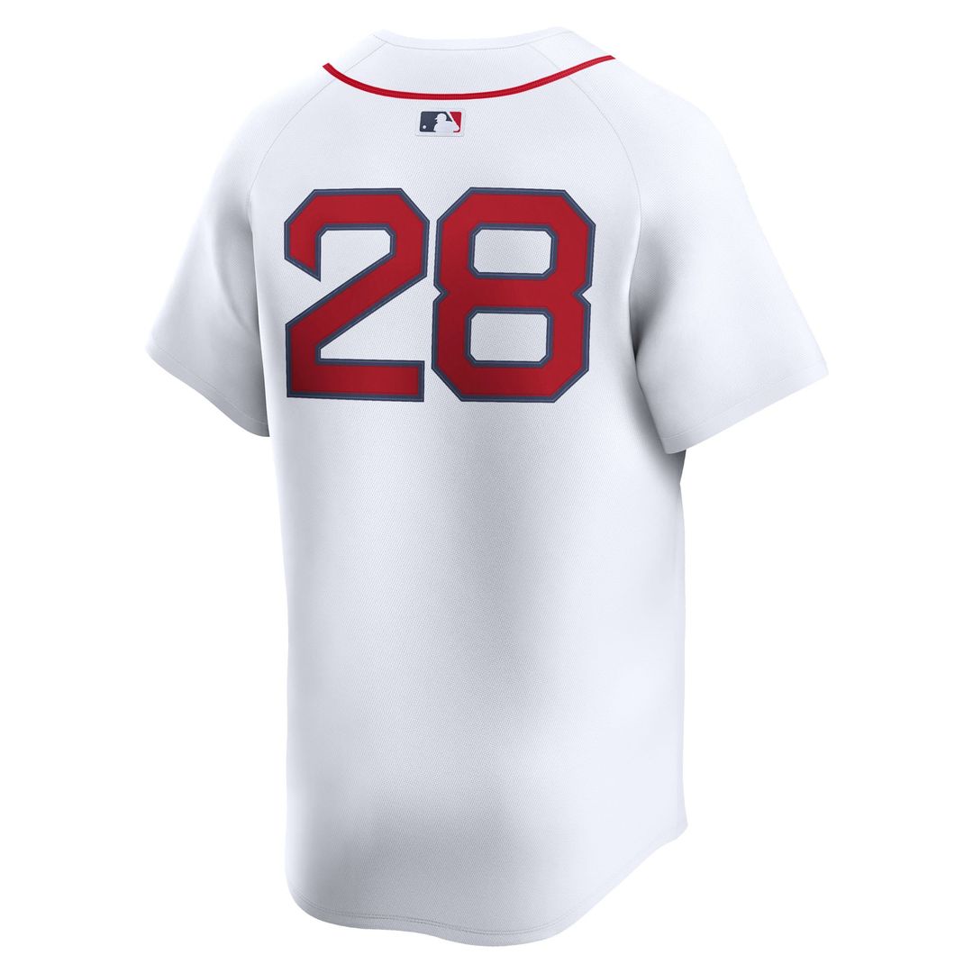 Boston Red Sox Kristian Campbell Nike White Home Limited Jersey product image 3, provided for visual reference and product
