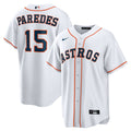 Houston Astros Isaac Paredes Nike White Home Replica Jersey product image 1, provided for visual reference and product