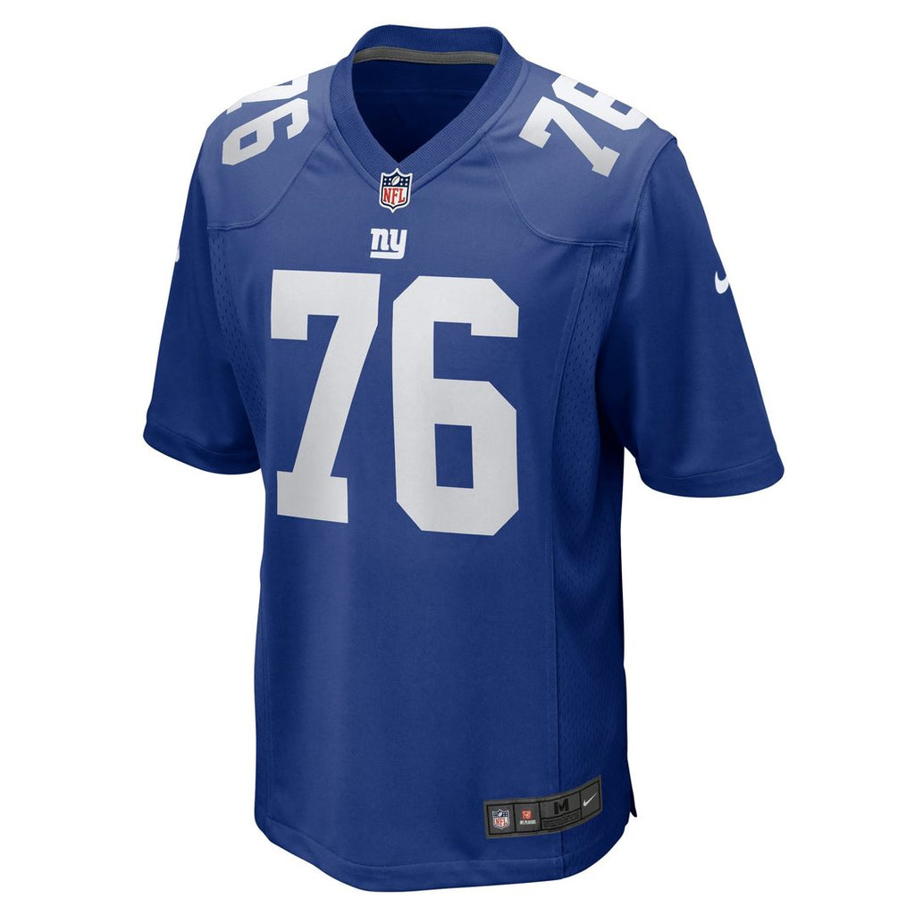 New York Giants Jon Runyan Nike Royal Team Game Jersey product image 2, provided for visual reference and product detail