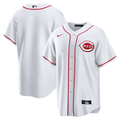 Cincinnati Reds Nike White Home Big & Tall Replica Jersey product image 1, provided for visual reference and product detail