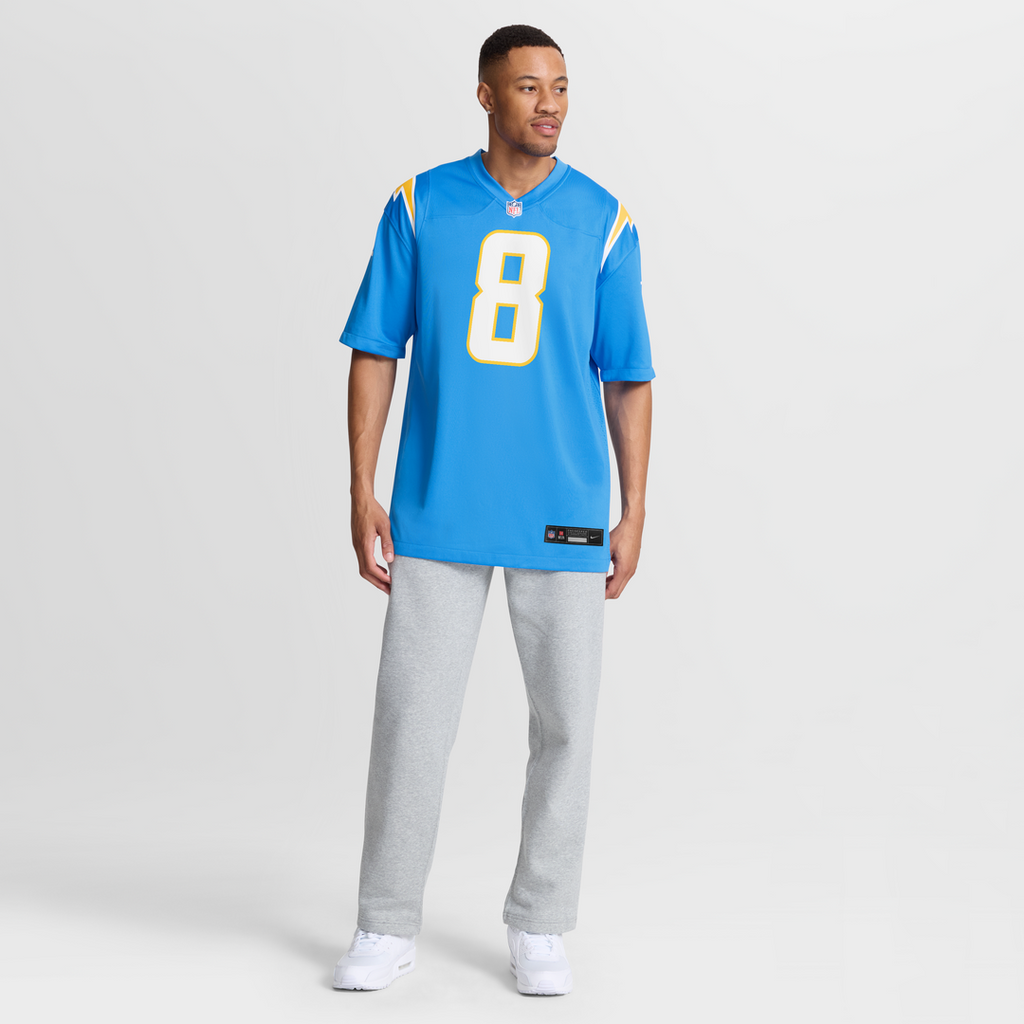 Los Angeles Chargers Omarion Hampton Nike Navy Alternate Super Chargers Game Player Jersey product image 10, provided for