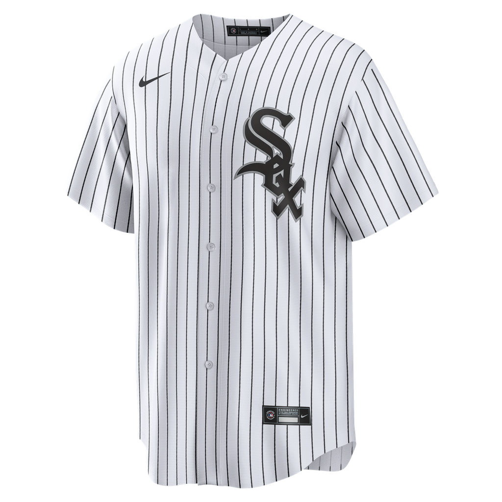Chicago White Sox Luis Castillo Nike White Home Replica Jersey product image 2, provided for visual reference and product
