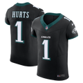 Philadelphia Eagles Jalen Hurts Nike Black Alternate Vapor F.U.S.E. Elite Jersey product image 1, provided for visual