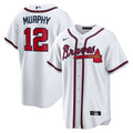 Atlanta Braves Sean Murphy Nike White Replica Player Jersey product image 1, provided for visual reference and product