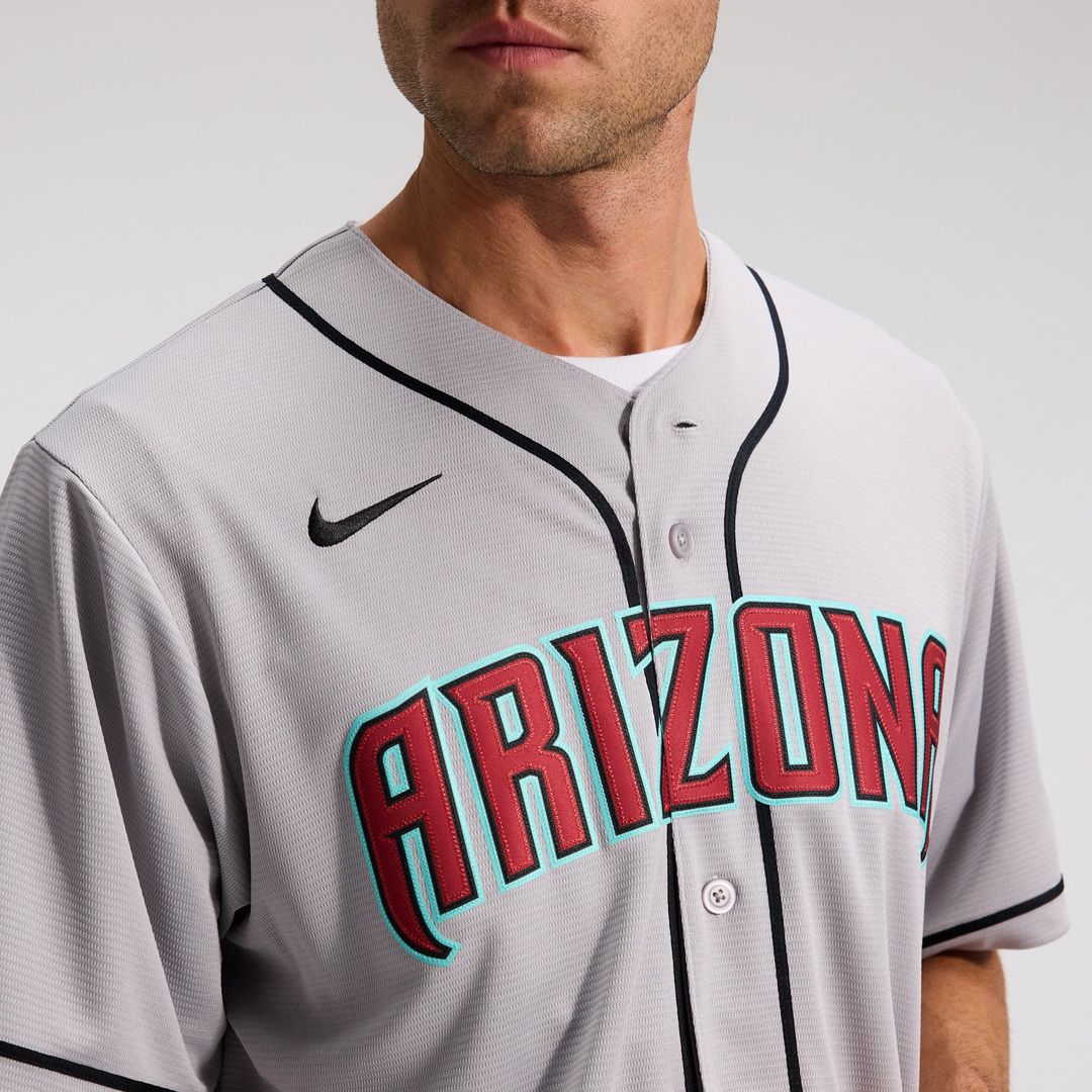 Arizona Diamondbacks Corbin Carroll Nike Crimson Alternate 2 Replica Jersey product image 35, provided for visual reference