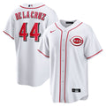 Cincinnati Reds Elly De La Cruz Nike White Home Replica Jersey product image 1, provided for visual reference and product