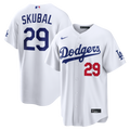 Los Angeles Dodgers Tarik Skubal Nike White Home Stadium Jersey product image 1, provided for visual reference and product