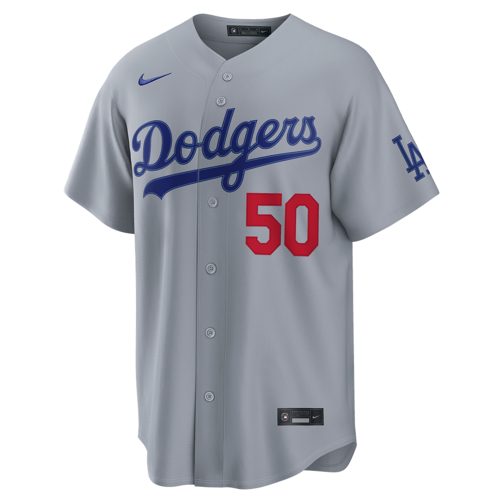 Los Angeles Dodgers Mookie Betts Nike White Home Stadium Jersey product image 8, provided for visual reference and product