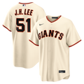 San Francisco Giants Jung Hoo Lee Nike Cream Home Replica Jersey product image 1, provided for visual reference and product