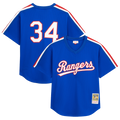 Texas Rangers Nolan Ryan Mitchell & Ness Royal Big & Tall Cooperstown Mesh Batting Practice Jersey product image 1, provided