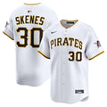 Pittsburgh Pirates Paul Skenes Nike White Home Limited Player Jersey product image 1, provided for visual reference and