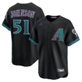 Arizona Diamondbacks Randy Johnson Nike Black Throwback Cooperstown Collection Limited Jersey product image 1, provided for