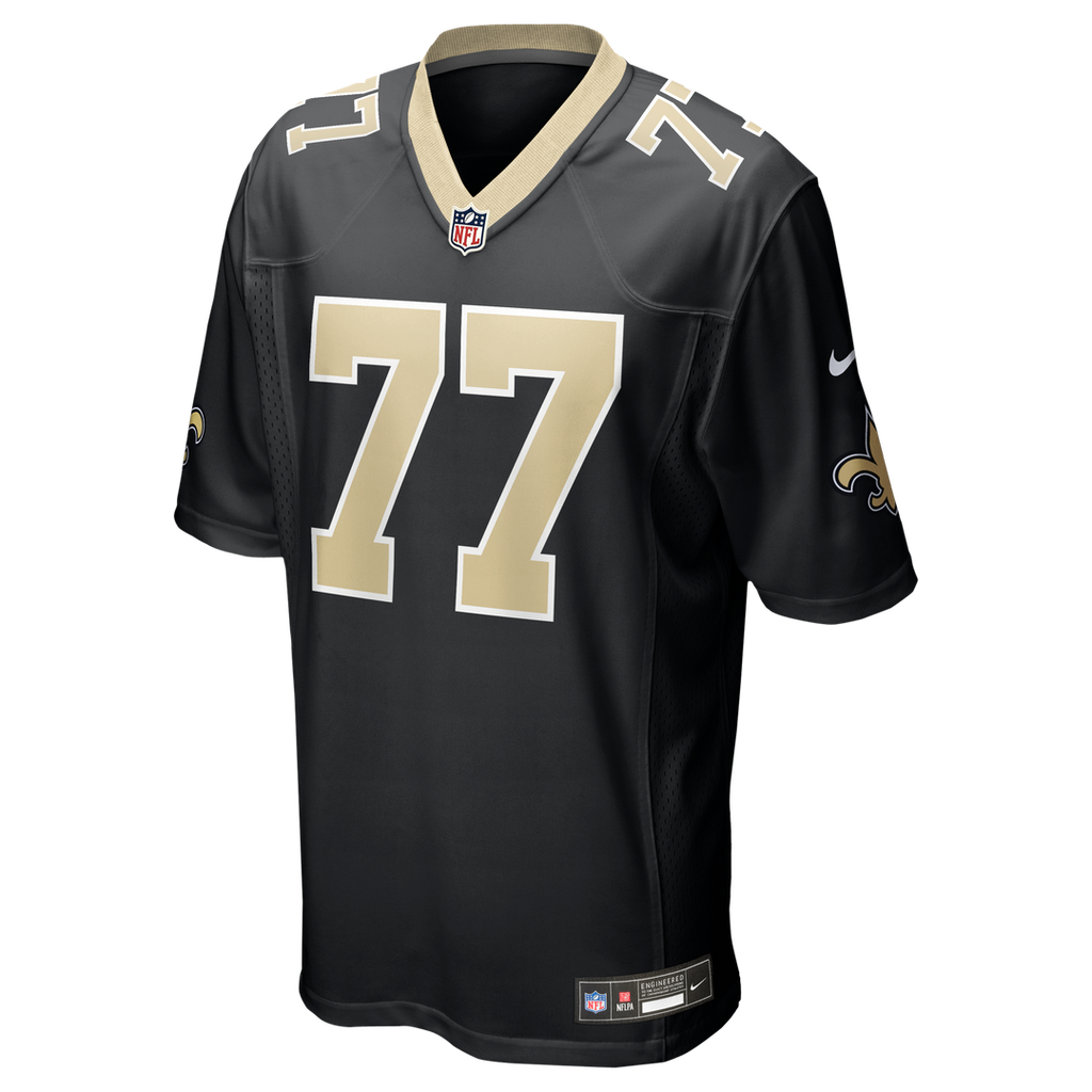 New Orleans Saints Carl Nicks Nike Black Game Retired Player Jersey product image 2, provided for visual reference and