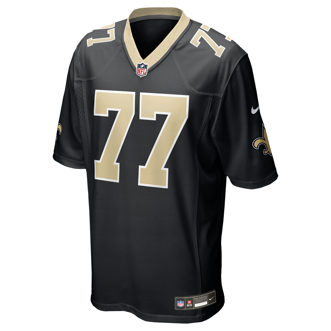 New Orleans Saints Carl Nicks Nike Black Game Retired Player Jersey product image 2, provided for visual reference and
