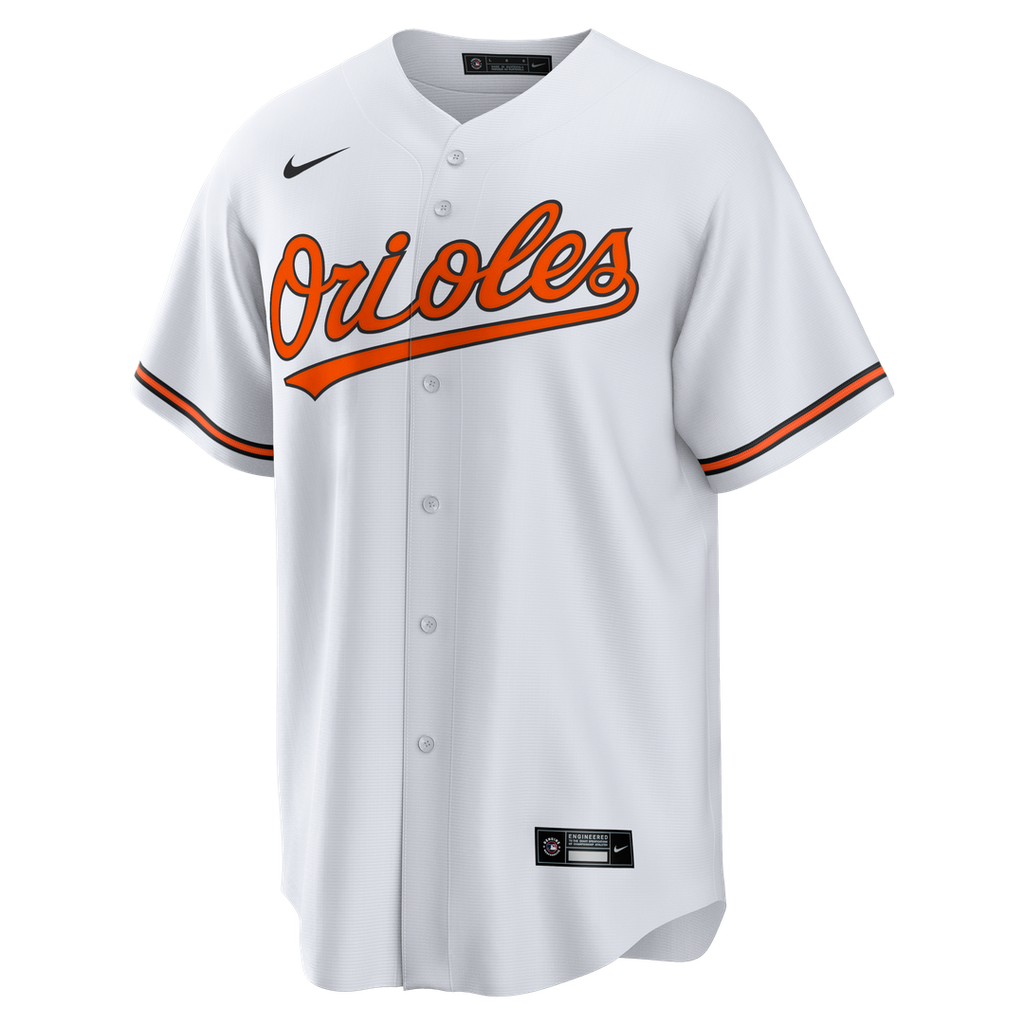 Baltimore Orioles Cal Ripken Jr. Nike White Home Retired Player Replica Jersey product image 2, provided for visual
