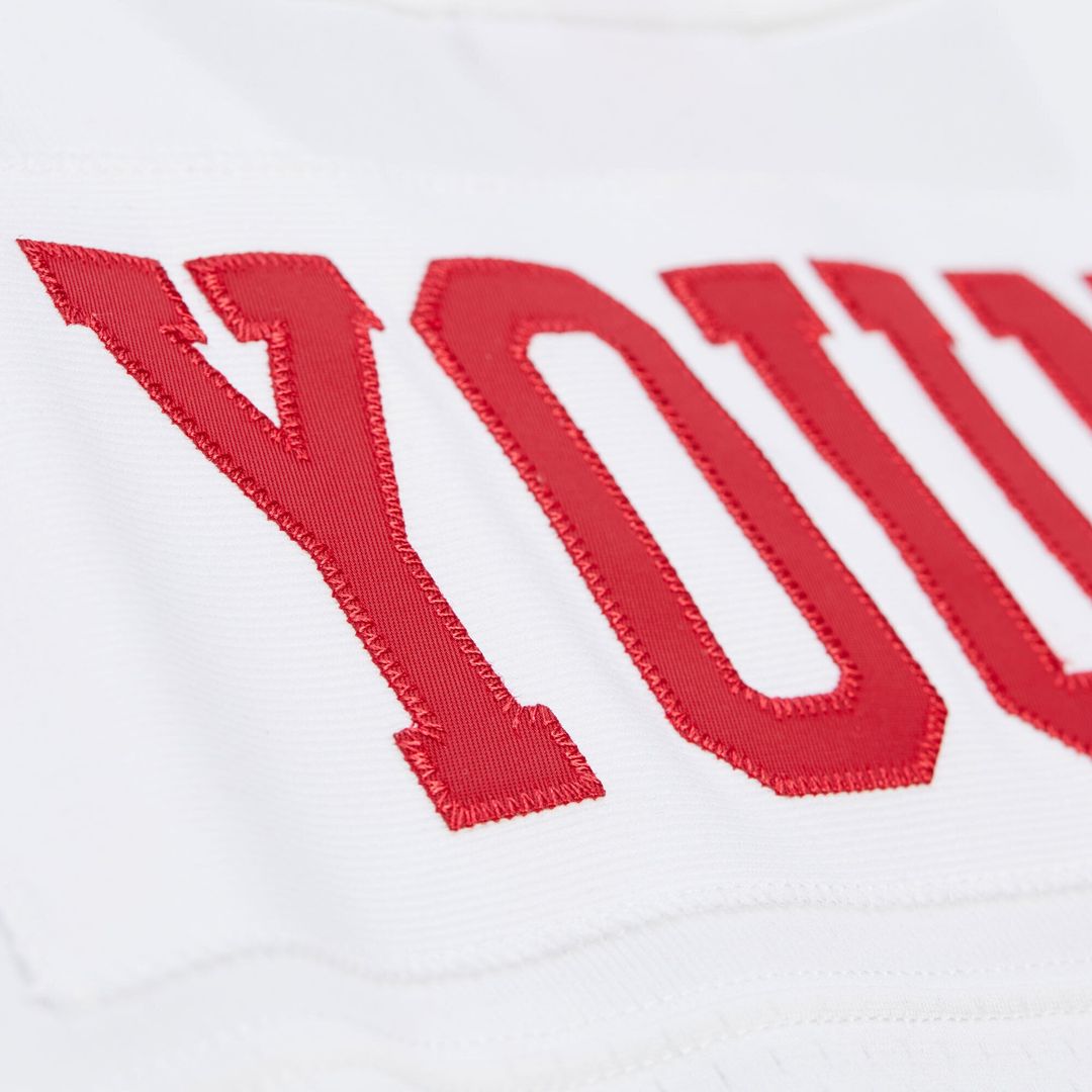 San Francisco 49ers Steve Young Mitchell & Ness White 1994 Legacy Replica Jersey product image 8, provided for visual