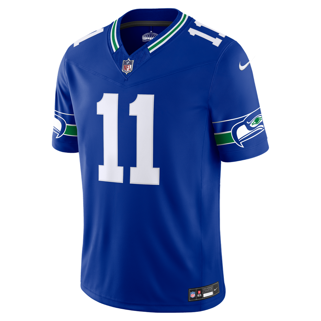 Seattle Seahawks Jaxon Smith-Njigba Nike Royal Alternate Vapor F.U.S.E. Stitched Limited Jersey product image 2, provided
