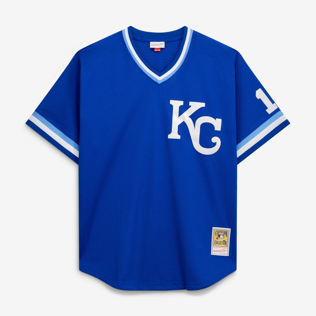 Kansas City Royals Bo Jackson Mitchell & Ness Royal Cooperstown Collection Big & Tall Mesh Batting Practice Jersey product