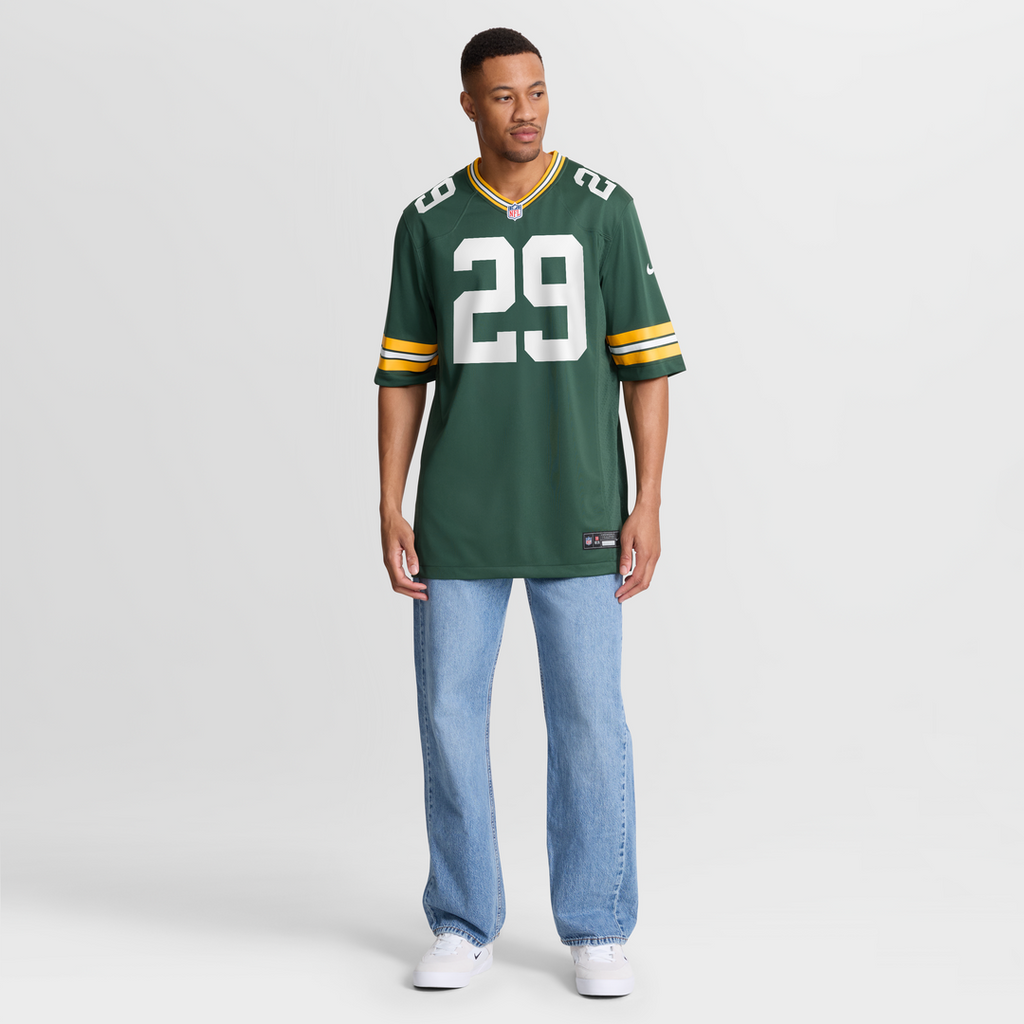 Green Bay Packers Xavier McKinney Nike Navy The 1923 Classic Game Jersey product image 13, provided for visual reference and