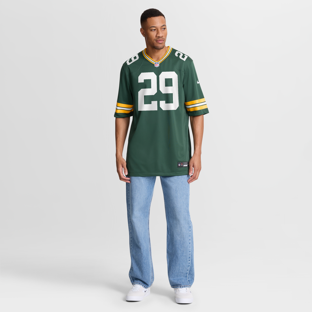 Green Bay Packers Xavier McKinney Nike Navy The 1923 Classic Game Jersey product image 13, provided for visual reference and