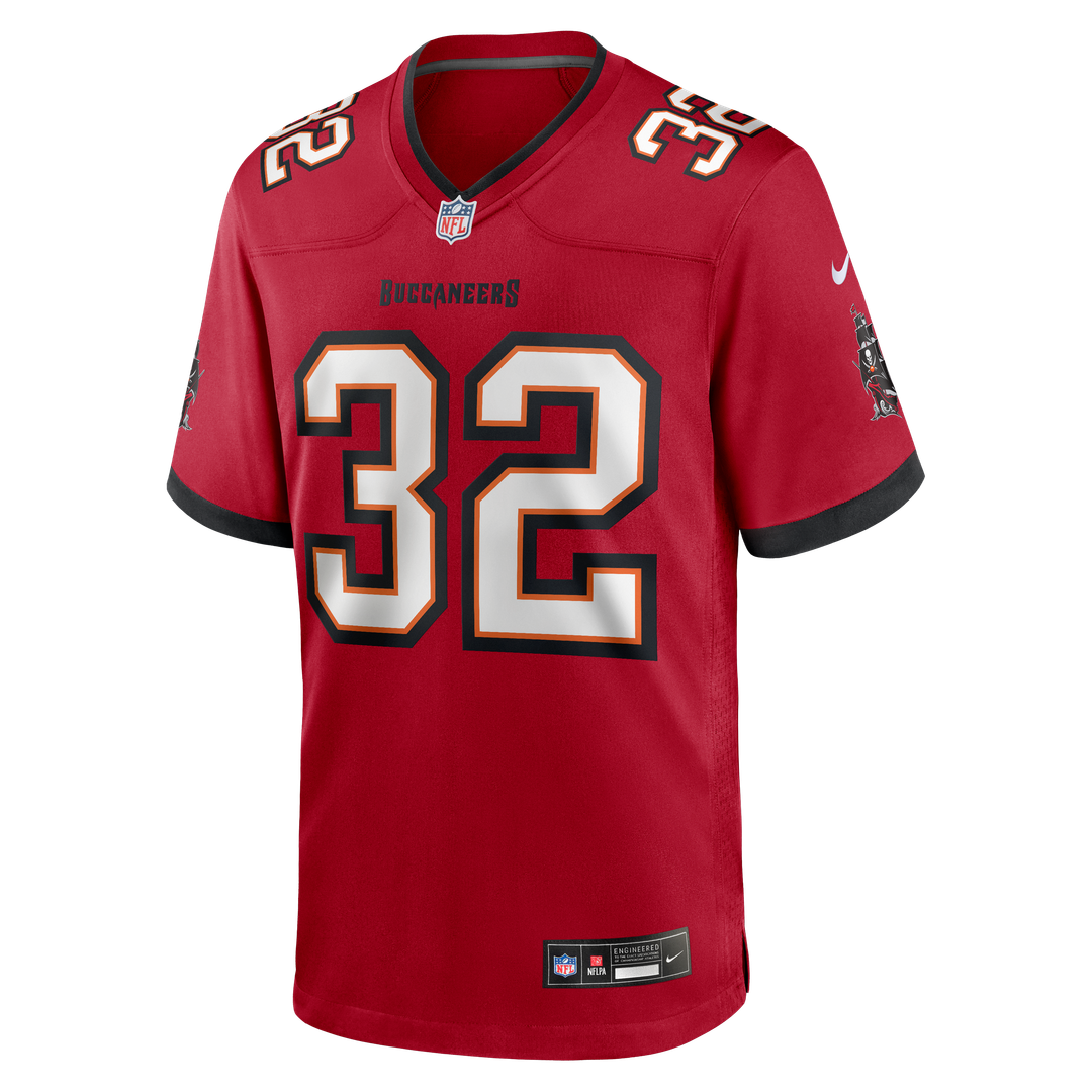 Tampa Bay Buccaneers James Wilder Nike Red Game Retired Player Jersey product image 2, provided for visual reference and