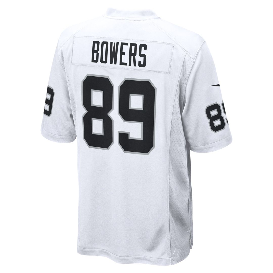 Las Vegas Raiders Brock Bowers Nike Black Player Game Jersey product image 31, provided for visual reference and product