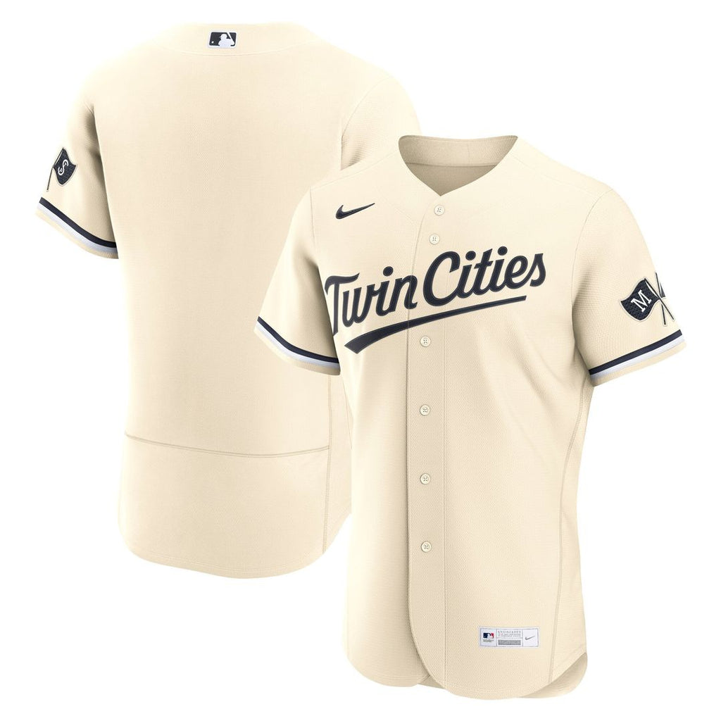 Minnesota Twins Nike White Home Authentic Jersey product image 7, provided for visual reference and product detail review