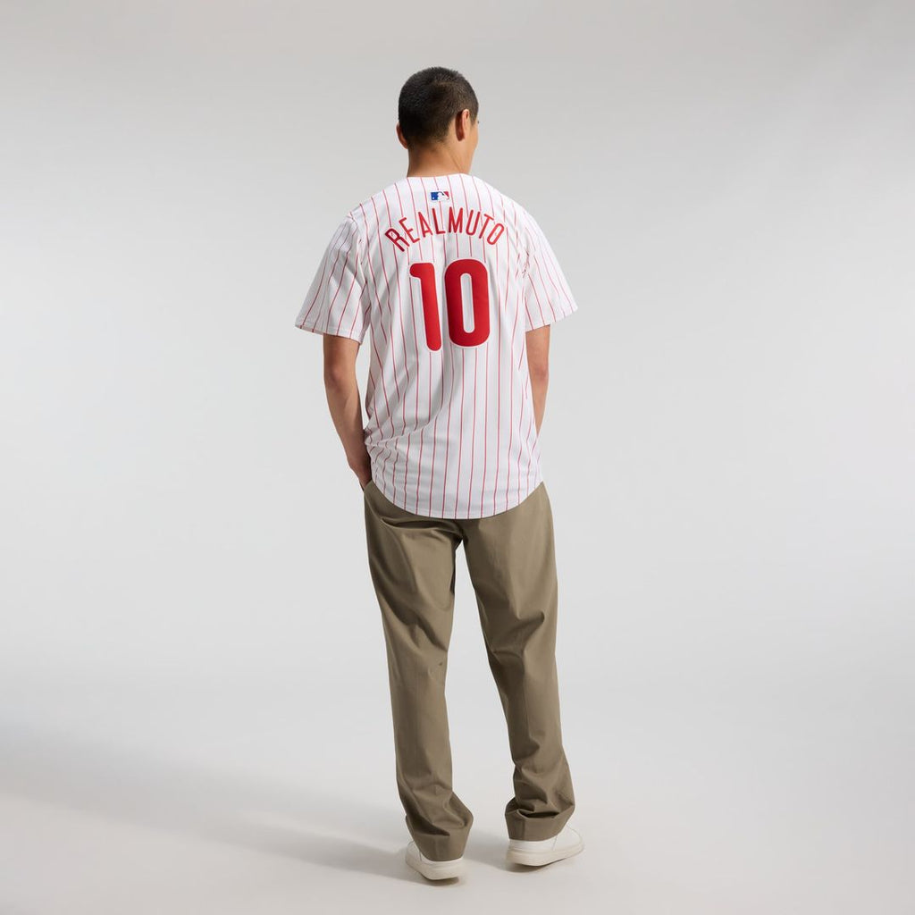 Philadelphia Phillies J.T. Realmuto Nike White Home Limited Player Jersey product image 5, provided for visual reference and