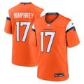 Denver Broncos Lil'Jordan Humphrey Nike Orange Team Game Jersey product image 1, provided for visual reference and product