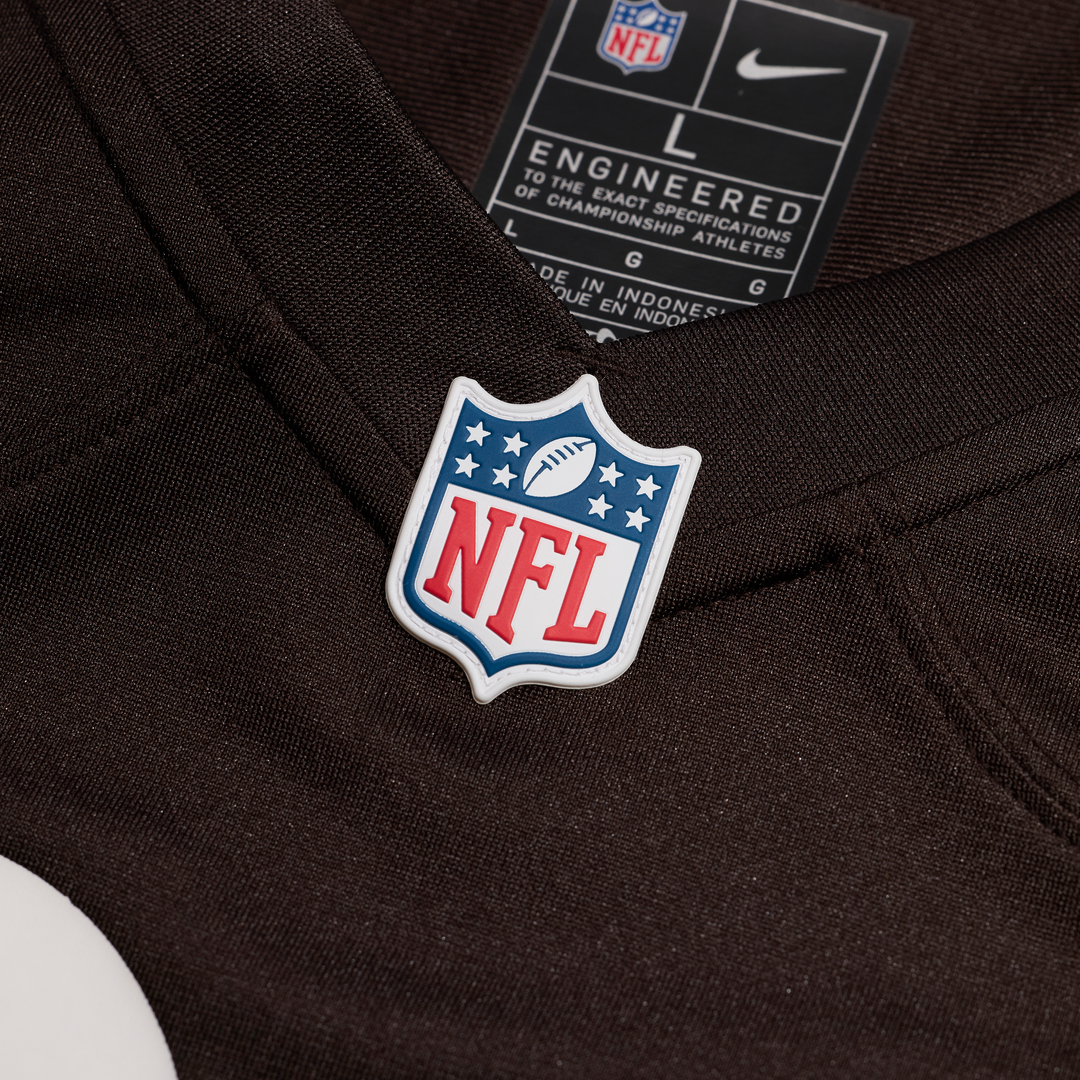 Cleveland Browns Taylen Green Nike Brown Game Jersey product image 6, provided for visual reference and product detail review