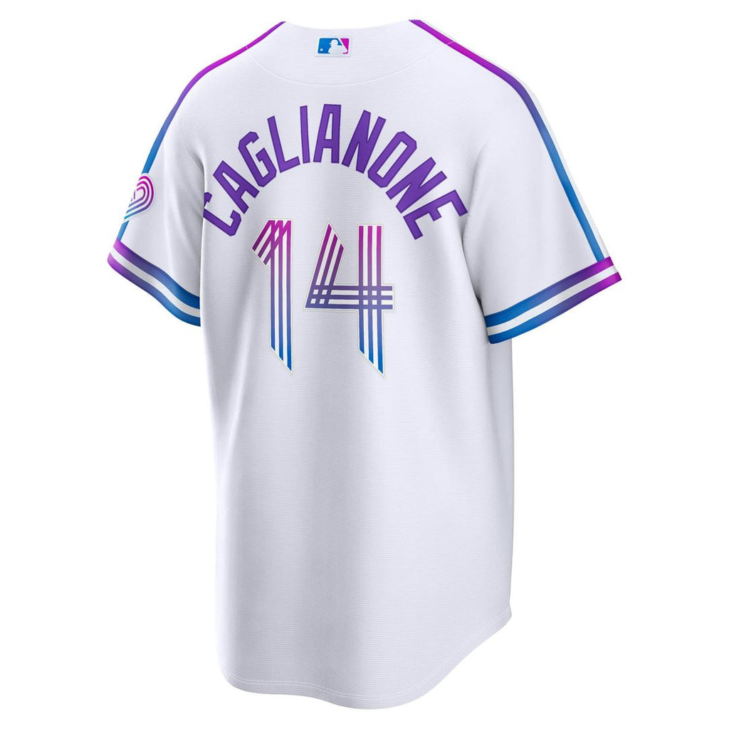 Kansas City Royals Jac Caglianone Nike White 2026 City Connect Stadium Jersey product image 3, provided for visual reference