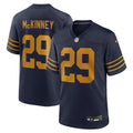 Green Bay Packers Xavier McKinney Nike Navy The 1923 Classic Game Jersey product image 1, provided for visual reference and