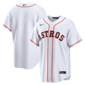 Houston Astros Nike White Home Replica Jersey product image 1, provided for visual reference and product detail review