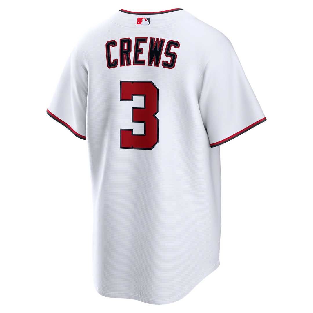 Washington Nationals Dylan Crews Nike White Home Replica Jersey product image 3, provided for visual reference and product