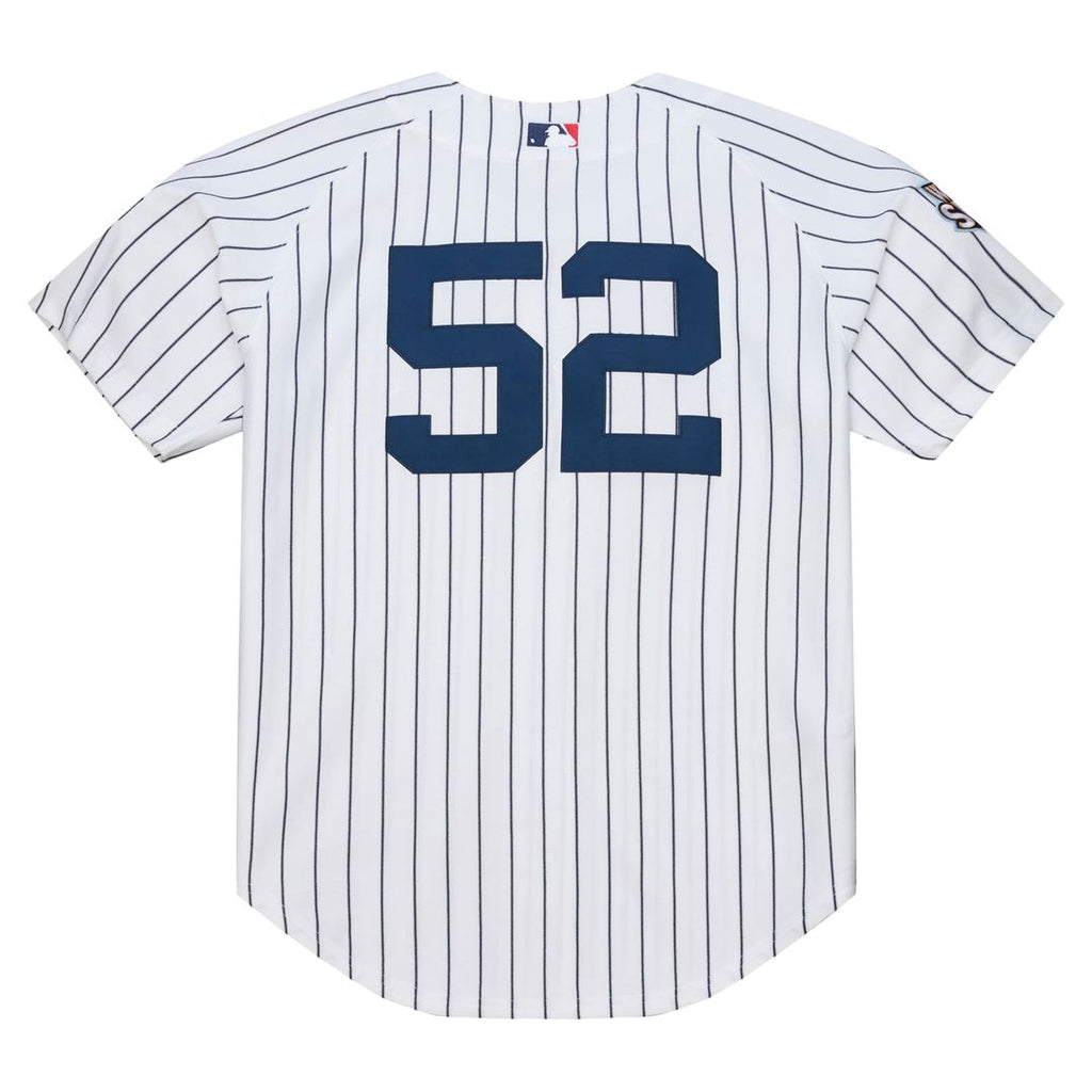 New York Yankees CC Sabathia Mitchell & Ness White 2009 Cooperstown Collection Authentic Jersey product image 3, provided