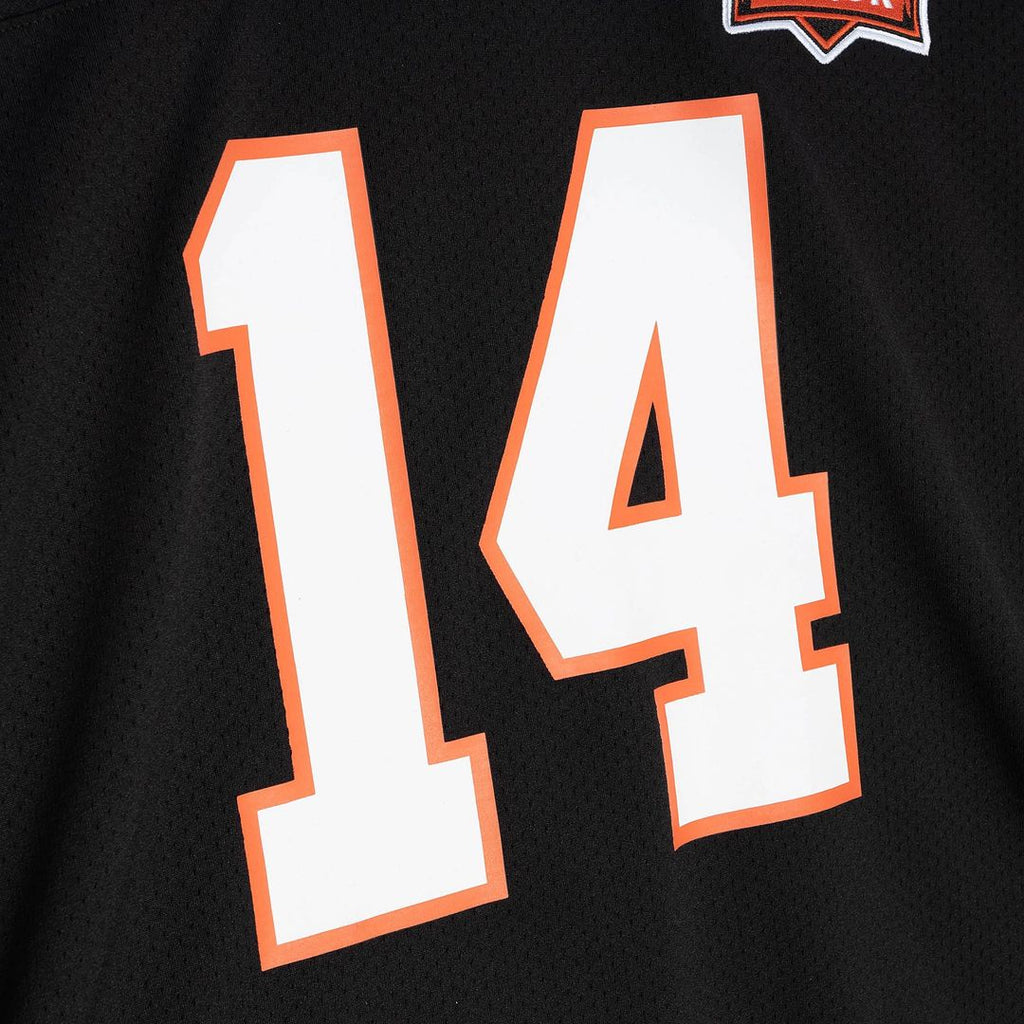 Cincinnati Bengals 1981 Ken Anderson Mitchell & Ness Black Authentic Throwback Retired Player Jersey product image 4,