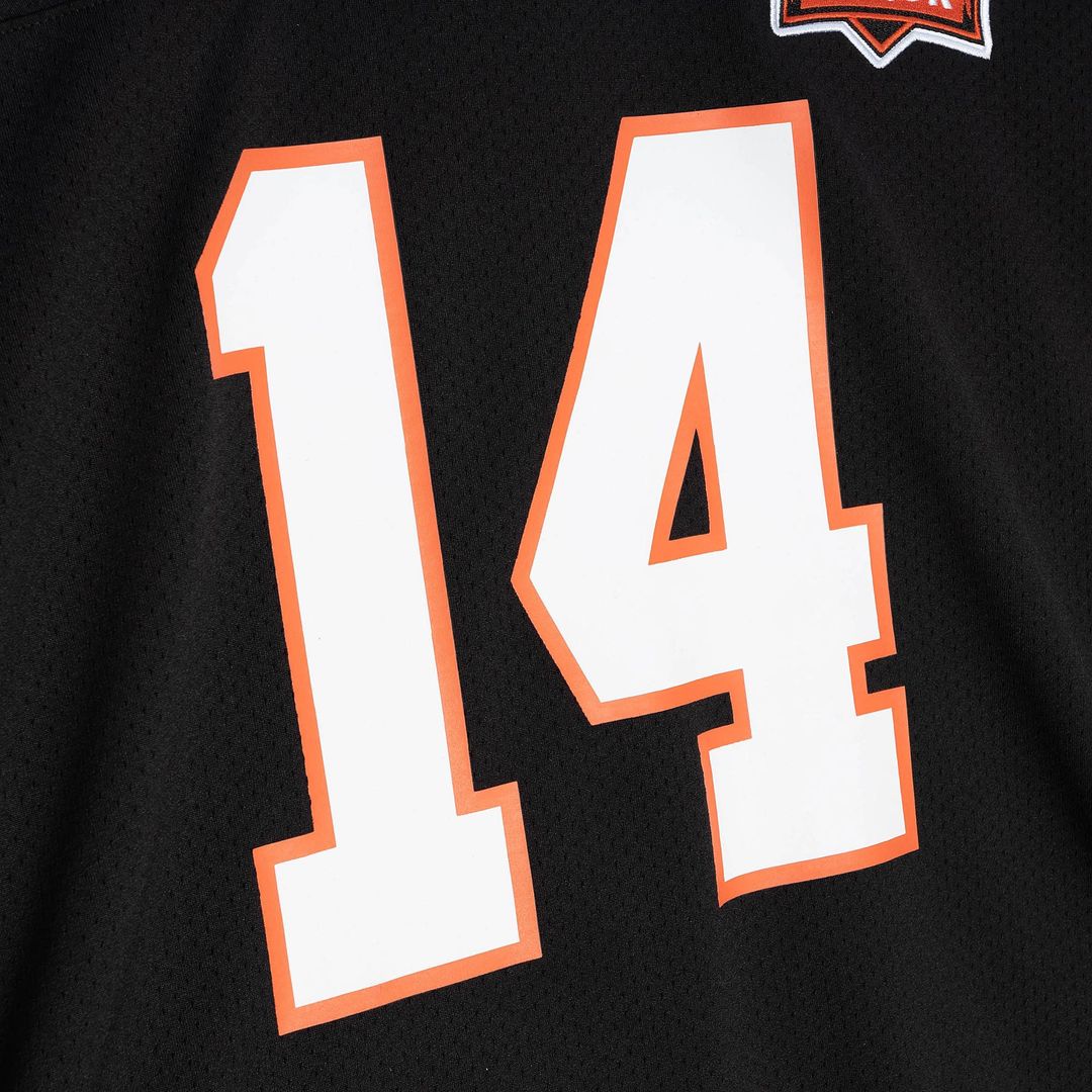 Cincinnati Bengals 1981 Ken Anderson Mitchell & Ness Black Authentic Throwback Retired Player Jersey product image 4,