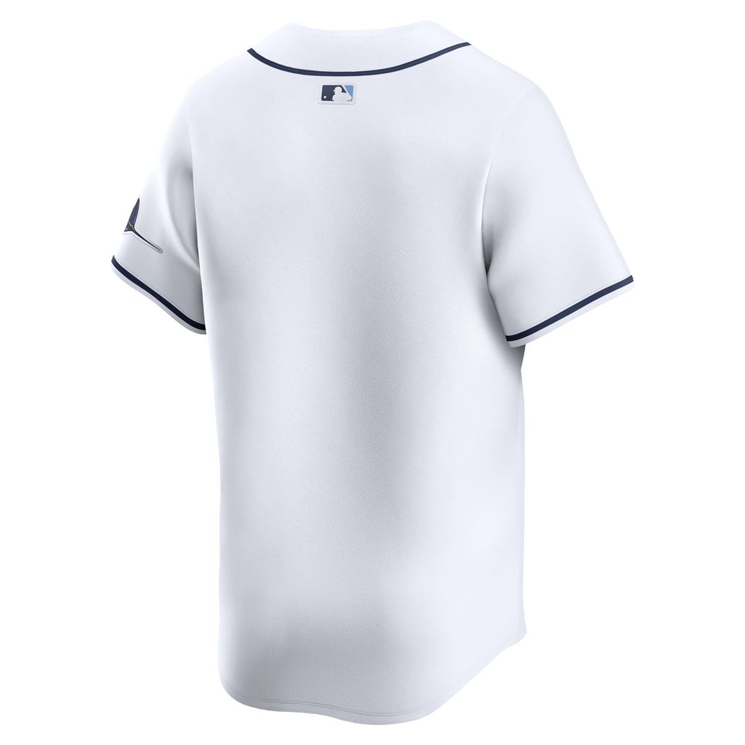Tampa Bay Rays Nike White Home Limited Jersey product image 3, provided for visual reference and product detail review
