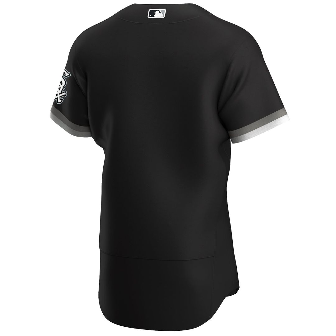 Chicago White Sox Nike Black Alternate Authentic Team Jersey product image 3, provided for visual reference and product
