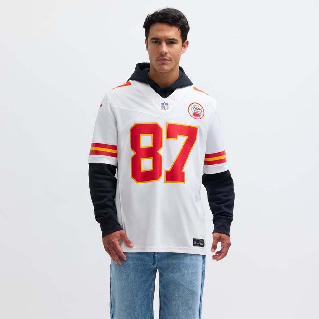 Kansas City Chiefs Travis Kelce Nike Red Vapor F.U.S.E. Limited Jersey product image 10, provided for visual reference and